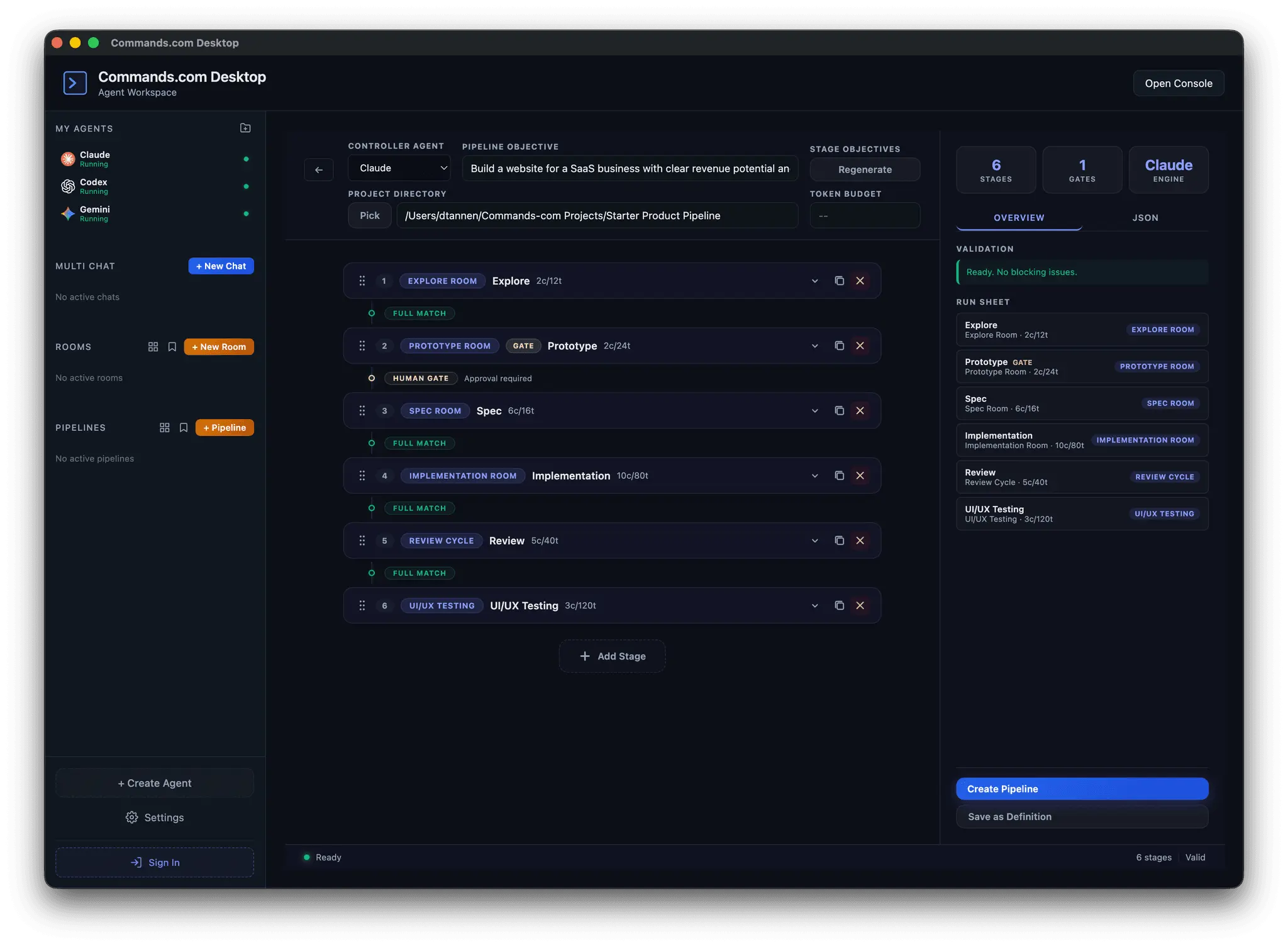 Screenshot 2 of Commands.com