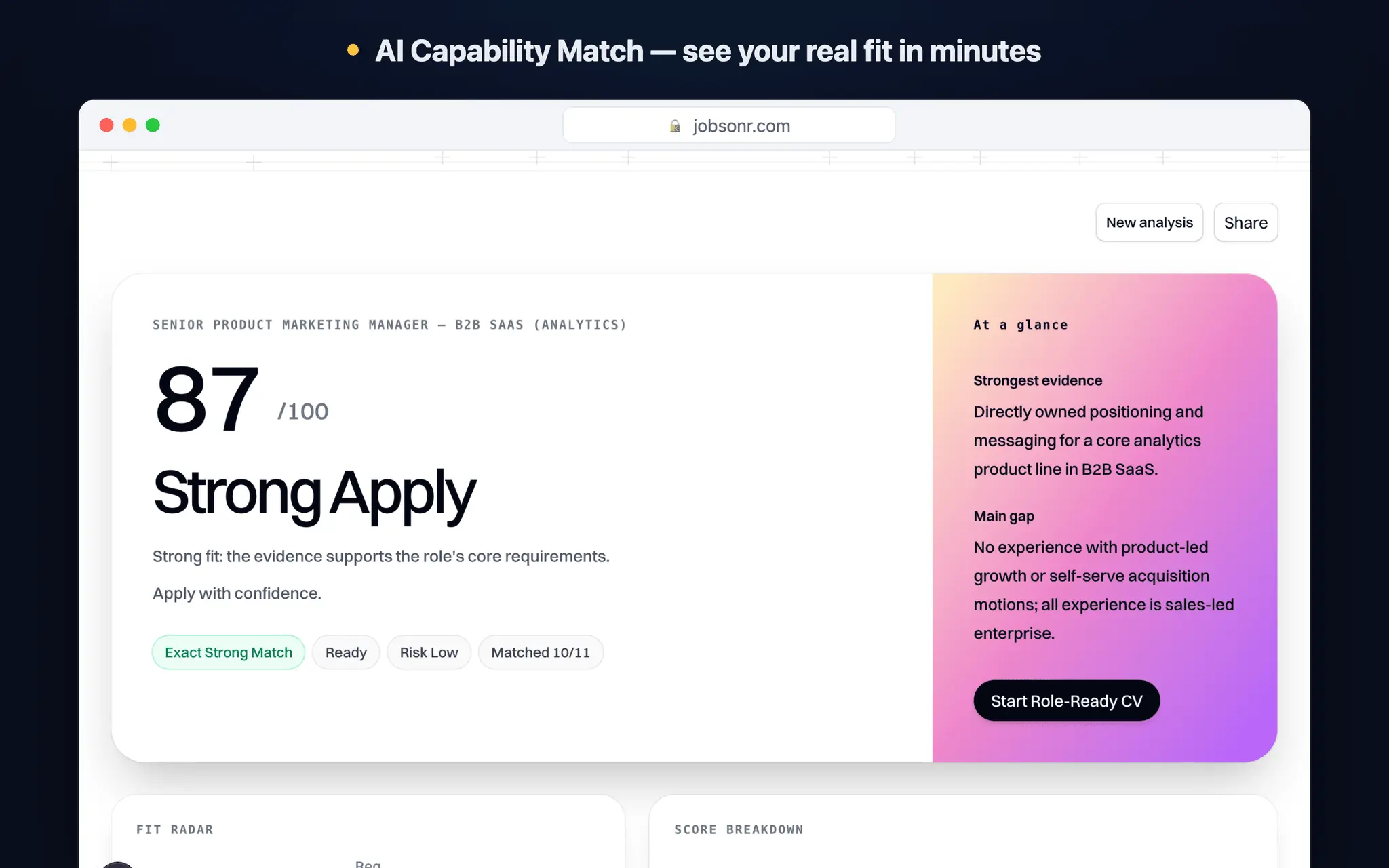 Screenshot 2 of JobSonr