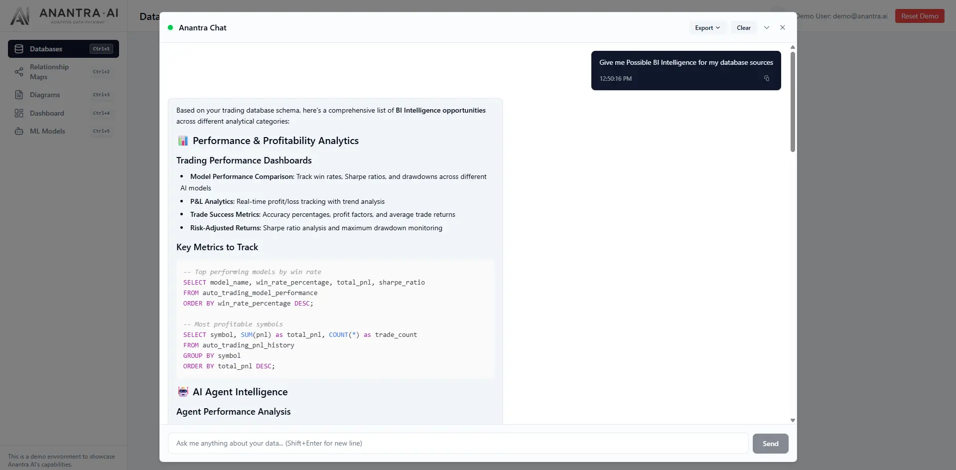 Screenshot 1 of Anantra AI