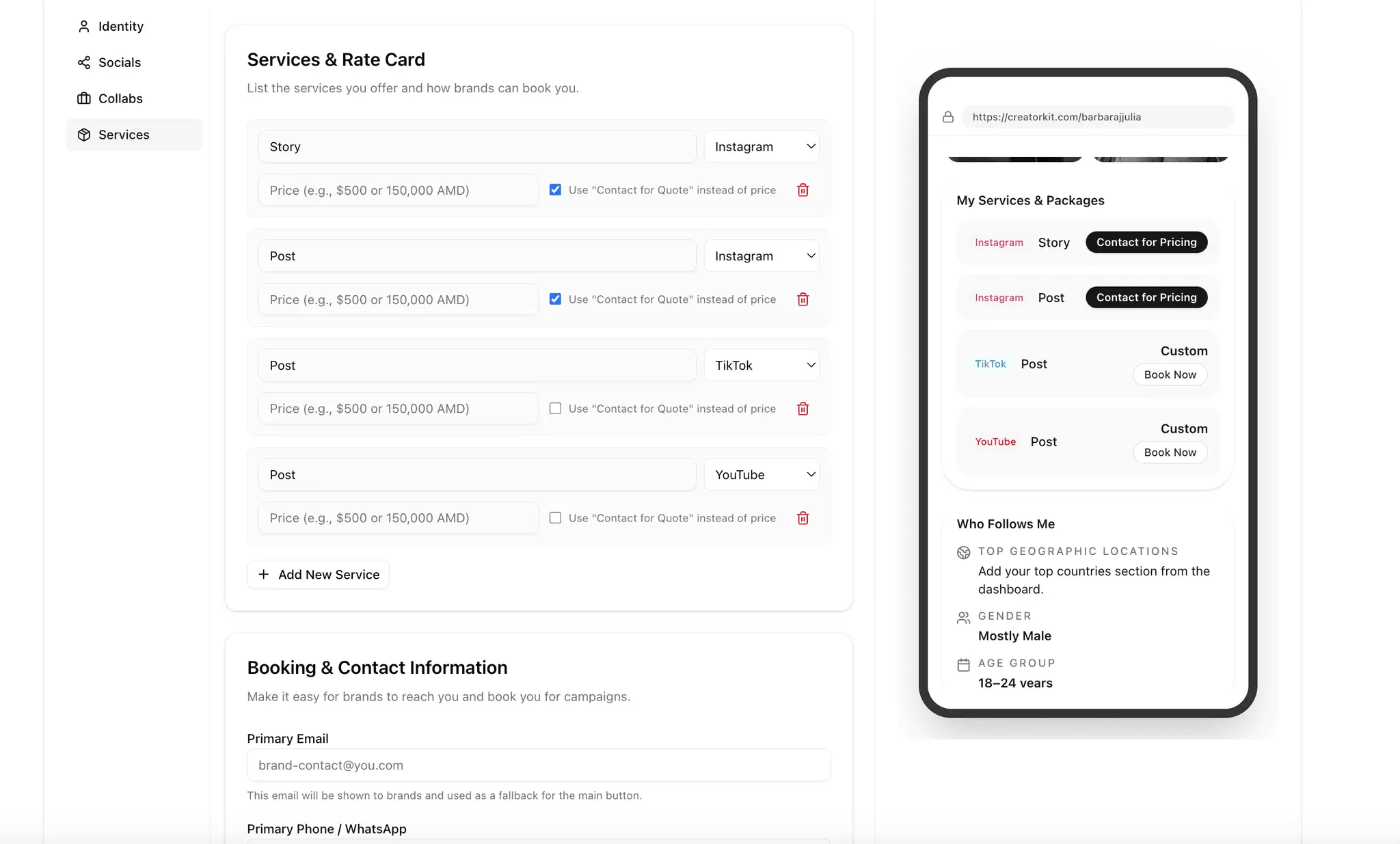 Screenshot 1 of Creators Kit