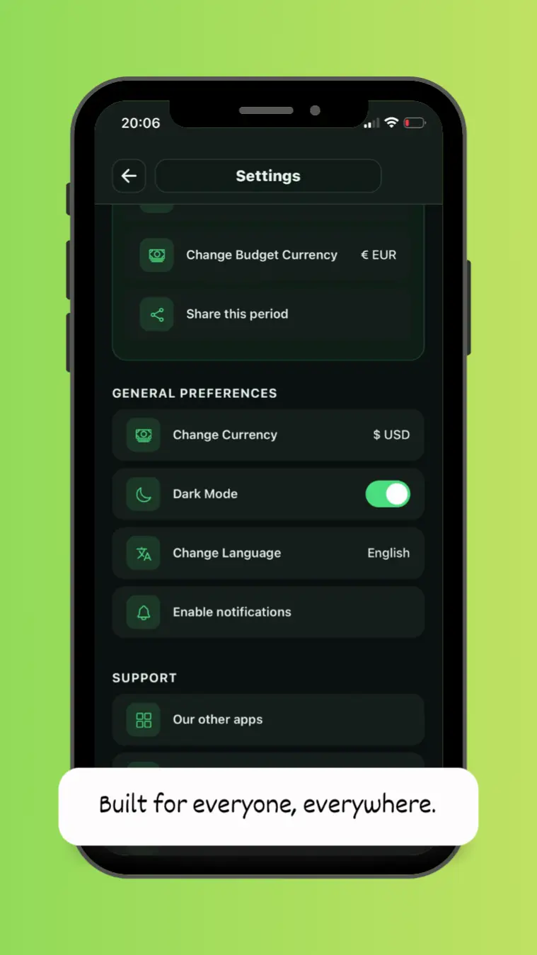 Screenshot 4 of Nestly - Simple Budget Tracker