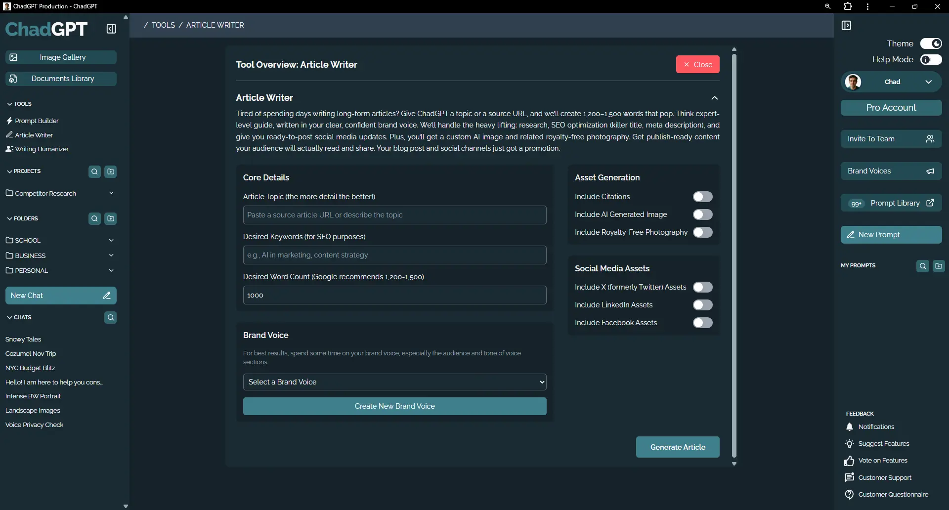 Screenshot 9 of ChadGPT