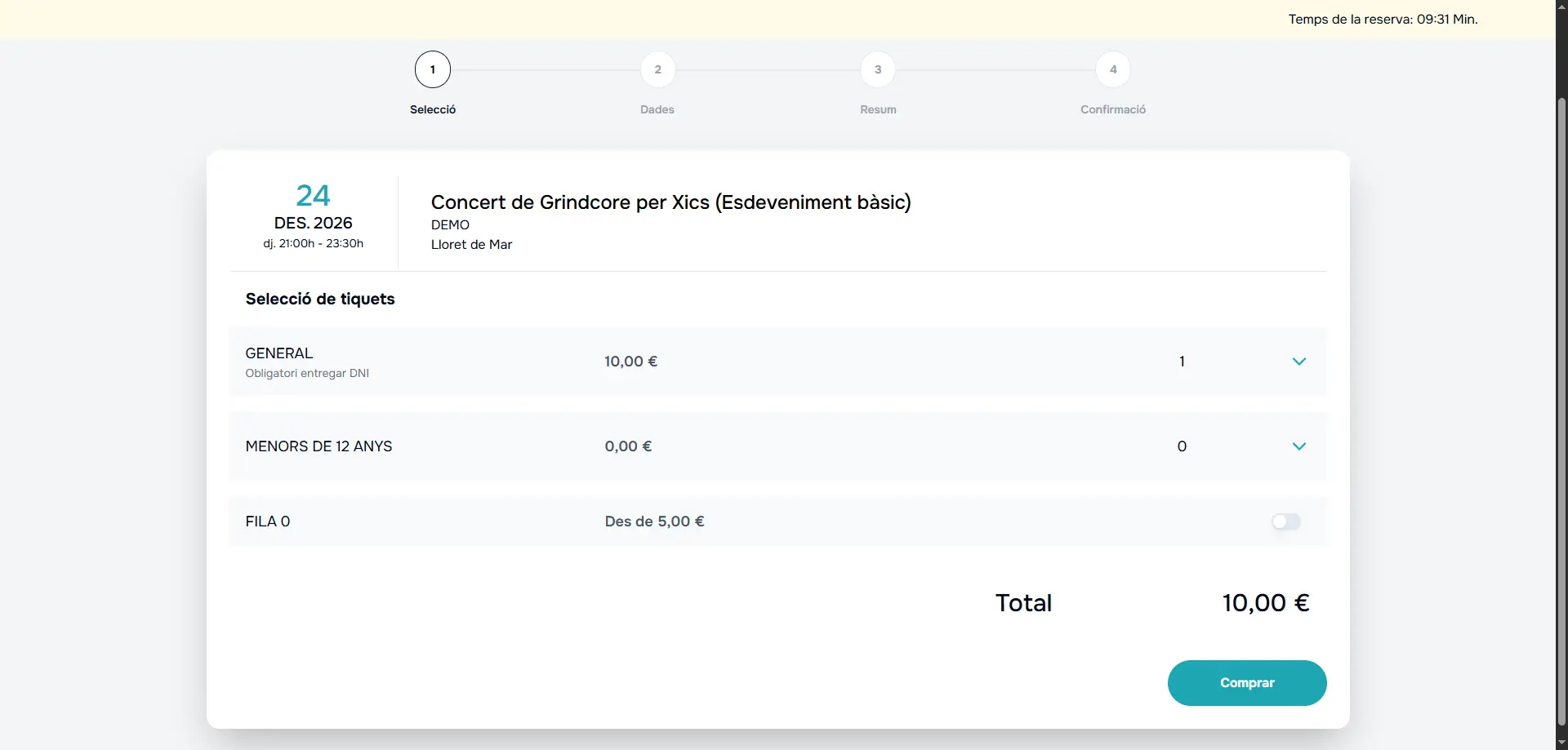 Screenshot 2 of Ticketing.cat