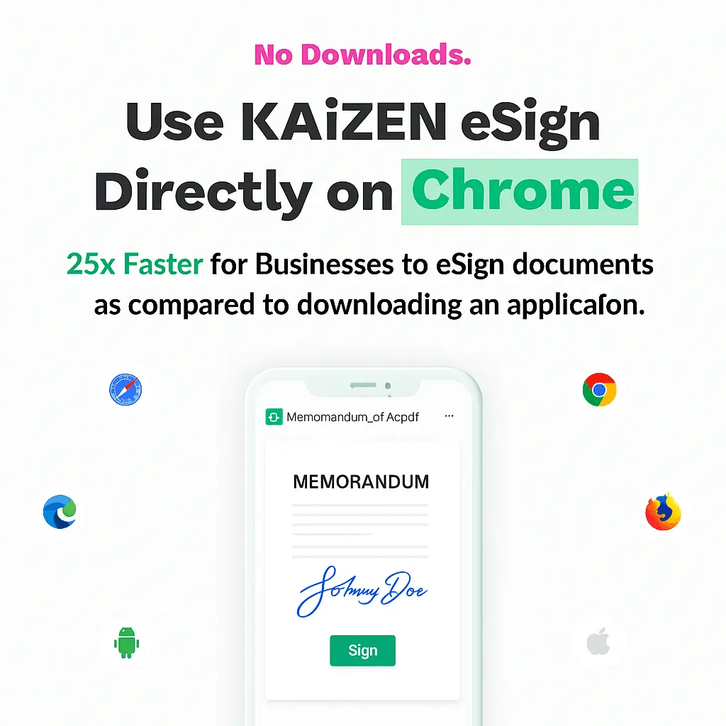 Screenshot 3 of KAiZEN eSign
