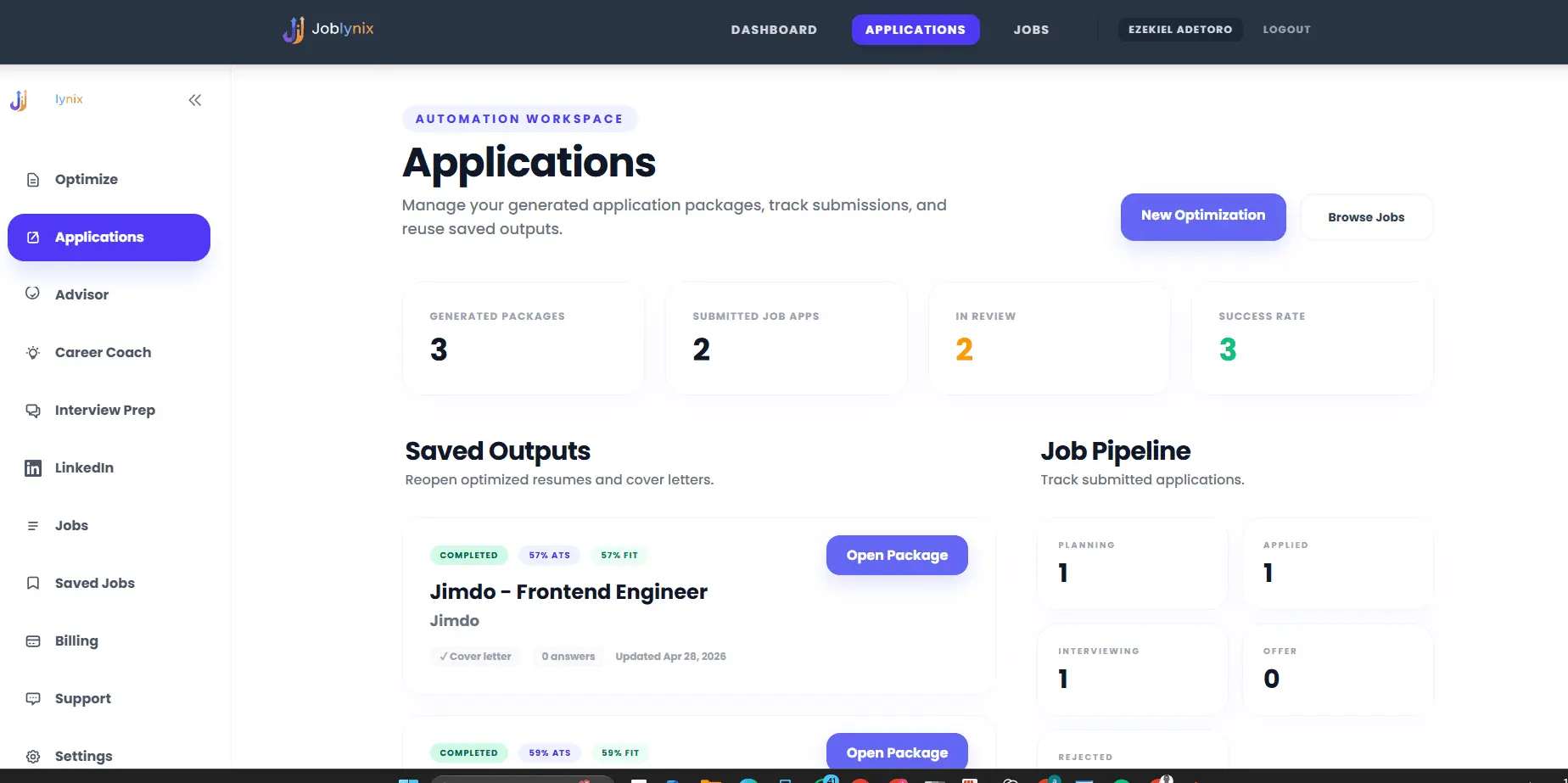 Screenshot 3 of Joblynix