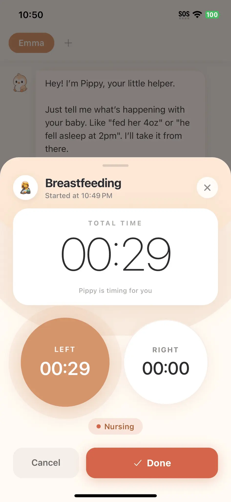 Screenshot 3 of AI Baby Tracker - Pippy