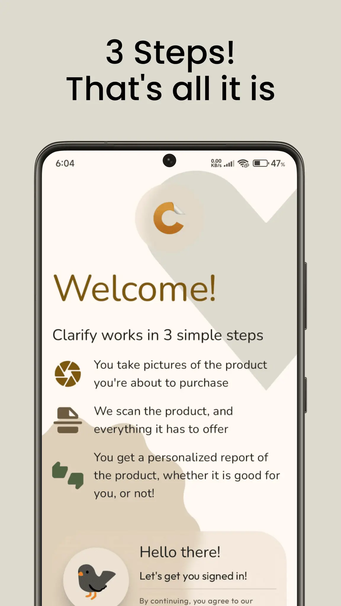 Screenshot 2 of Clarify β Food Label Scanner