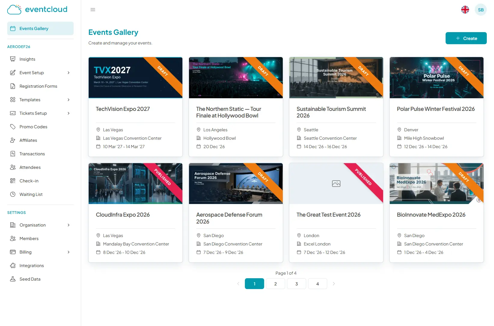 Screenshot 8 of Eventcloud