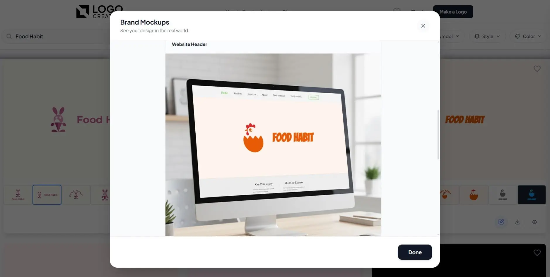 Screenshot 6 of Logo Creation