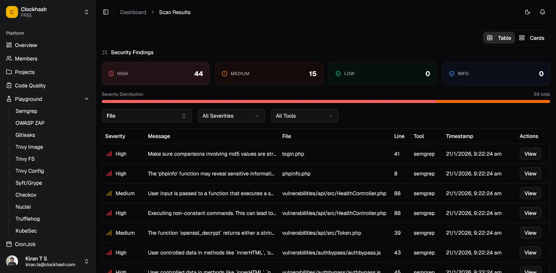 Screenshot 2 of Hashsecured