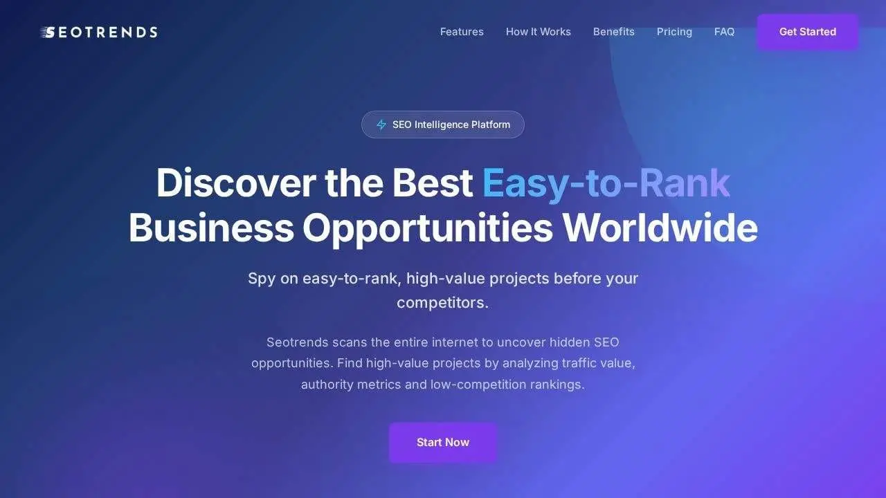 Screenshot 1 of Seotrends