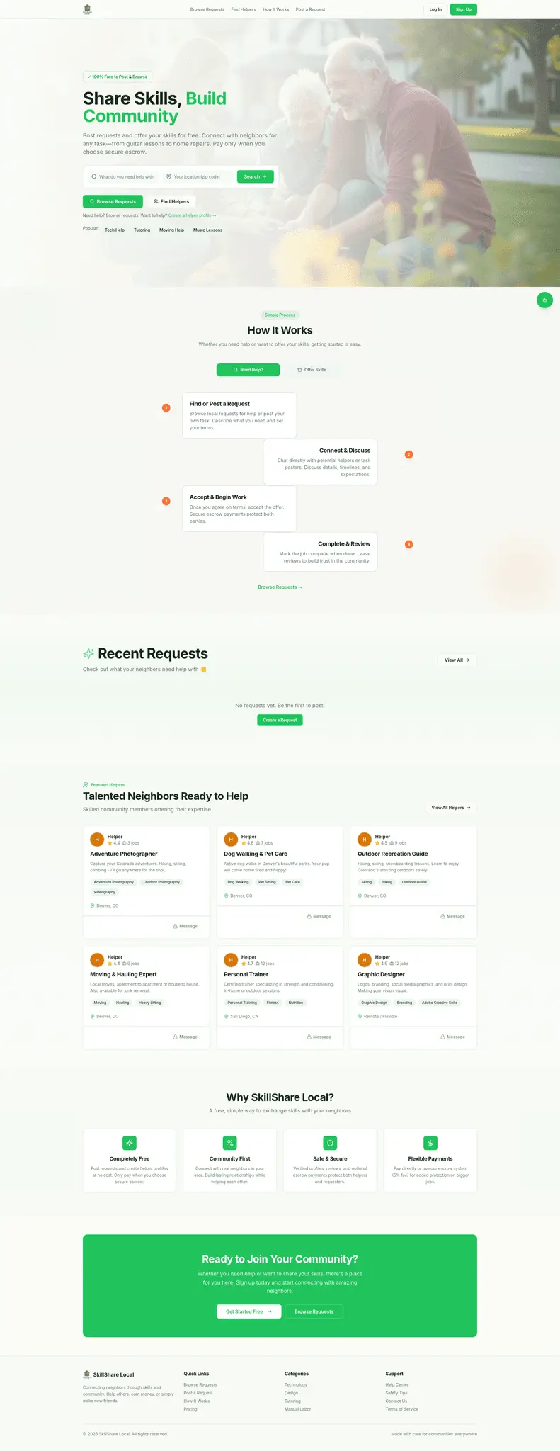 Screenshot 1 of SkillShare Local