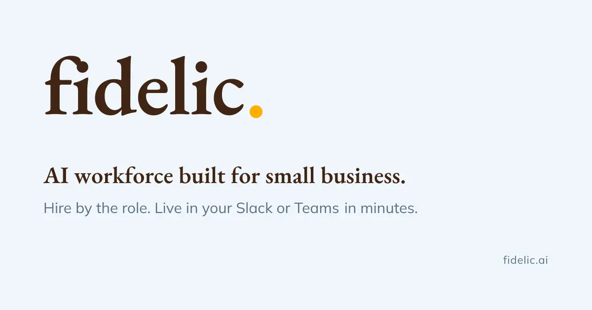 Screenshot 1 of FidelicAI