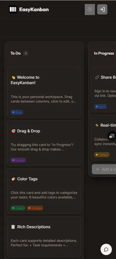 Screenshot 4 of EasyKanban