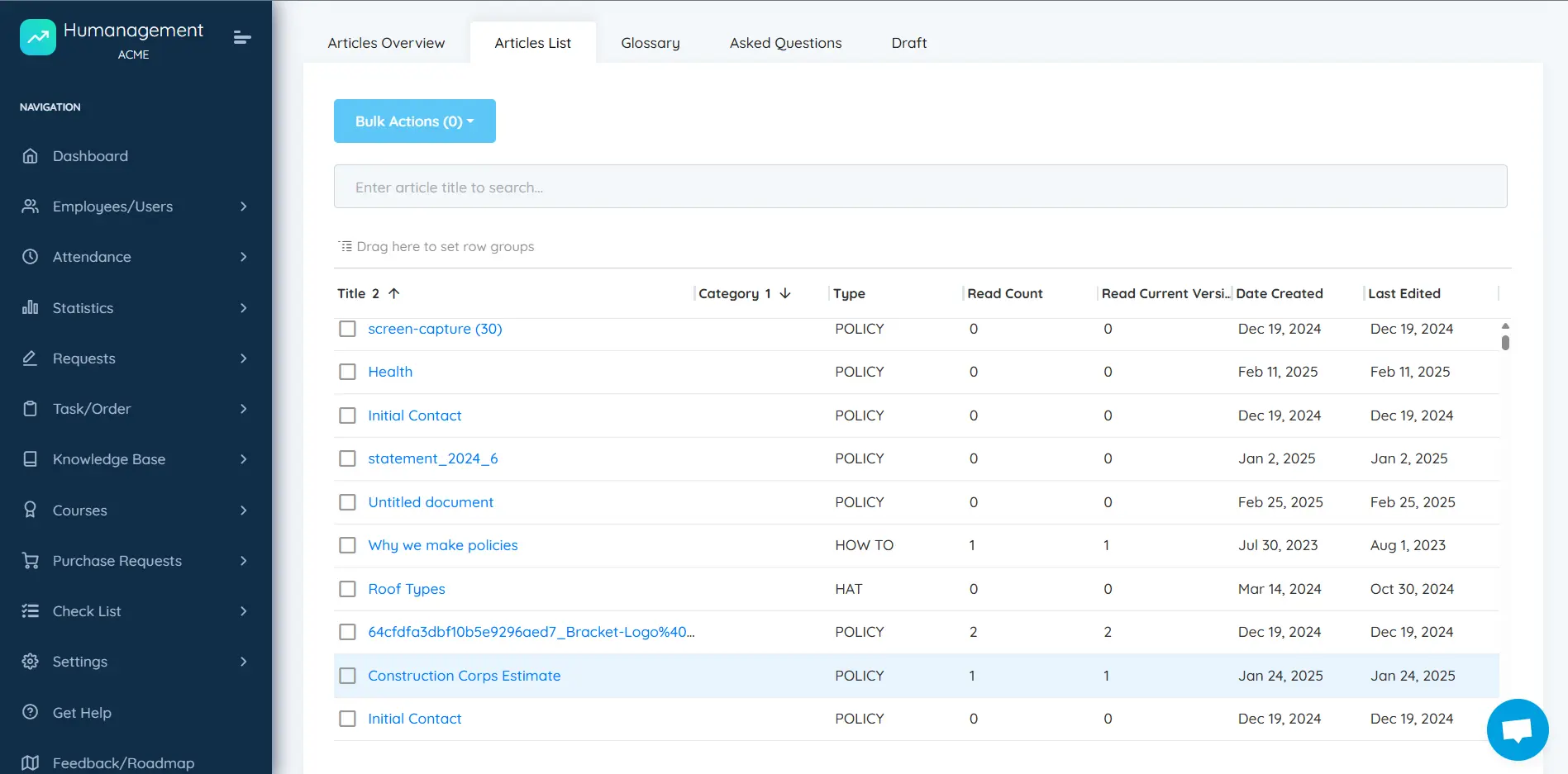 Screenshot 1 of Huamangement.io