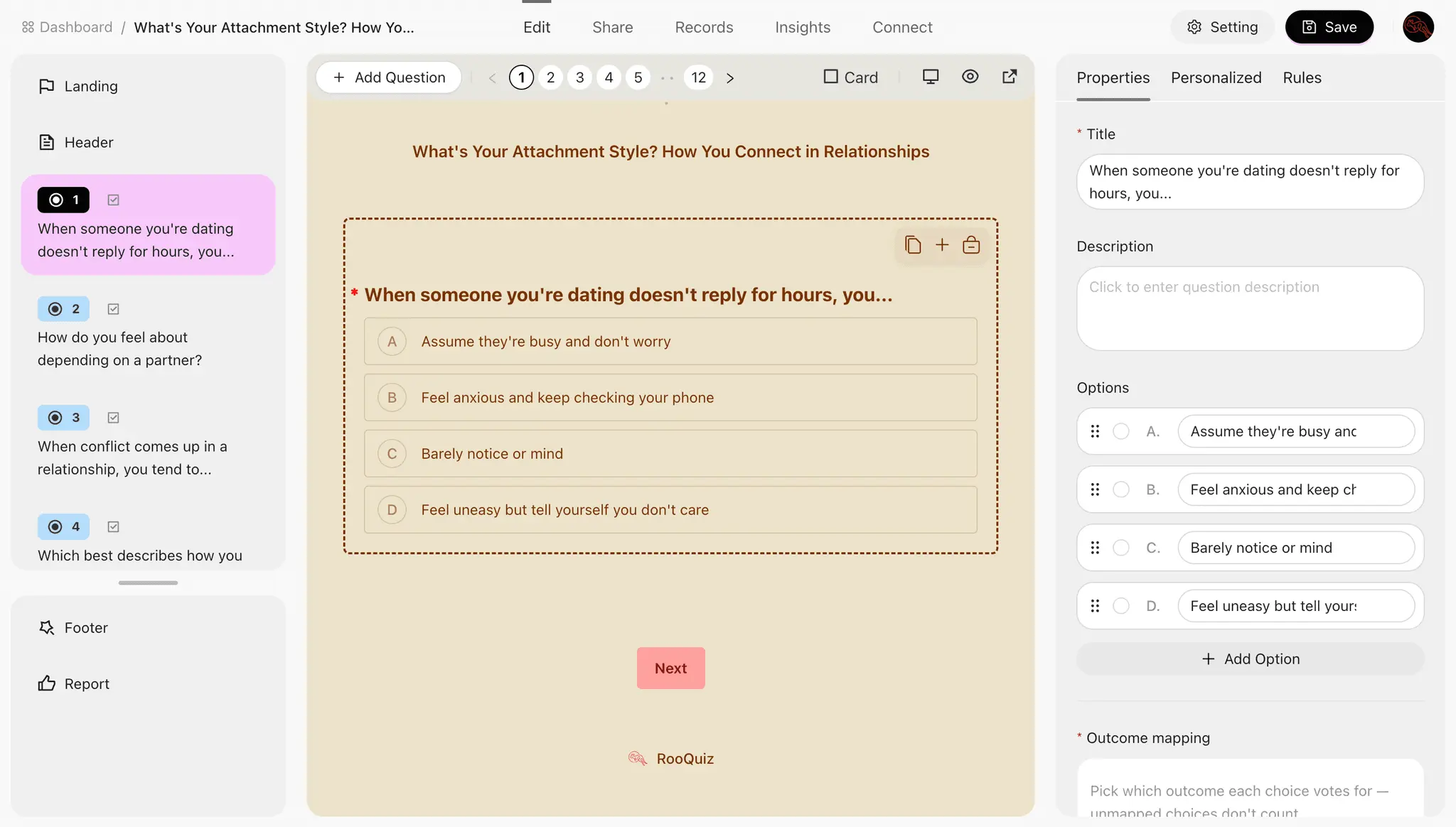 Screenshot 2 of RooQuiz