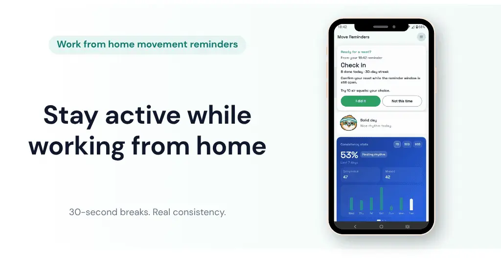 Screenshot 1 of Move Reminders