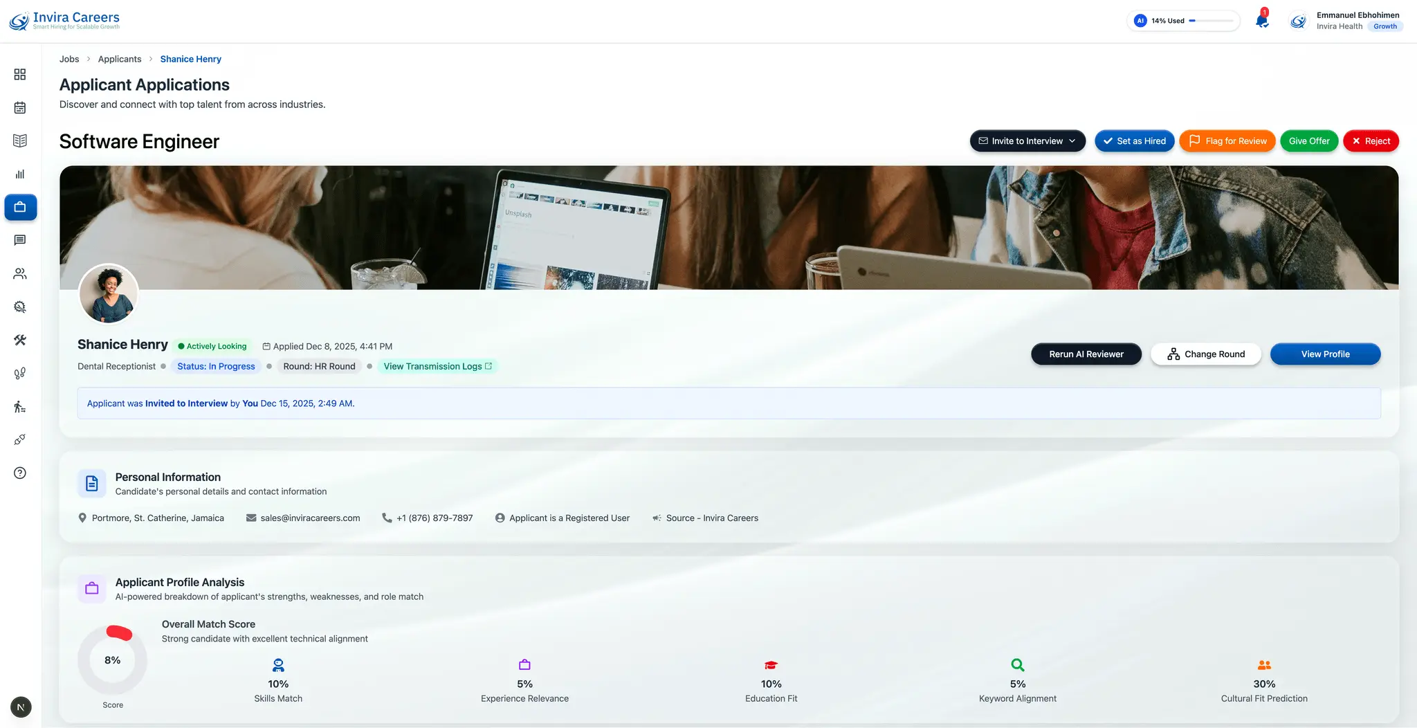 Screenshot 10 of Invira Careers
