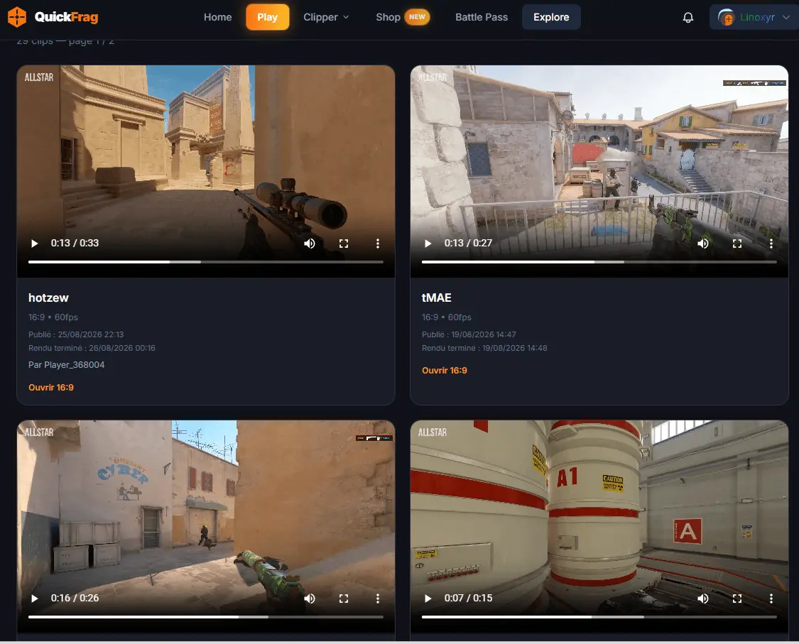 Screenshot 2 of QuickFrag