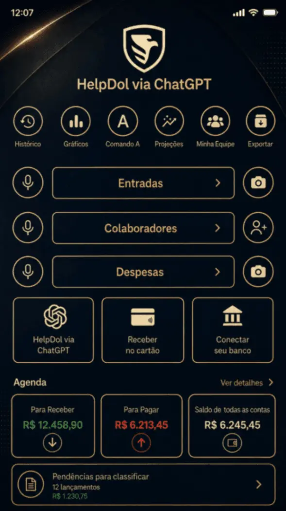 Screenshot 1 of Helpdolvia ChatGPT