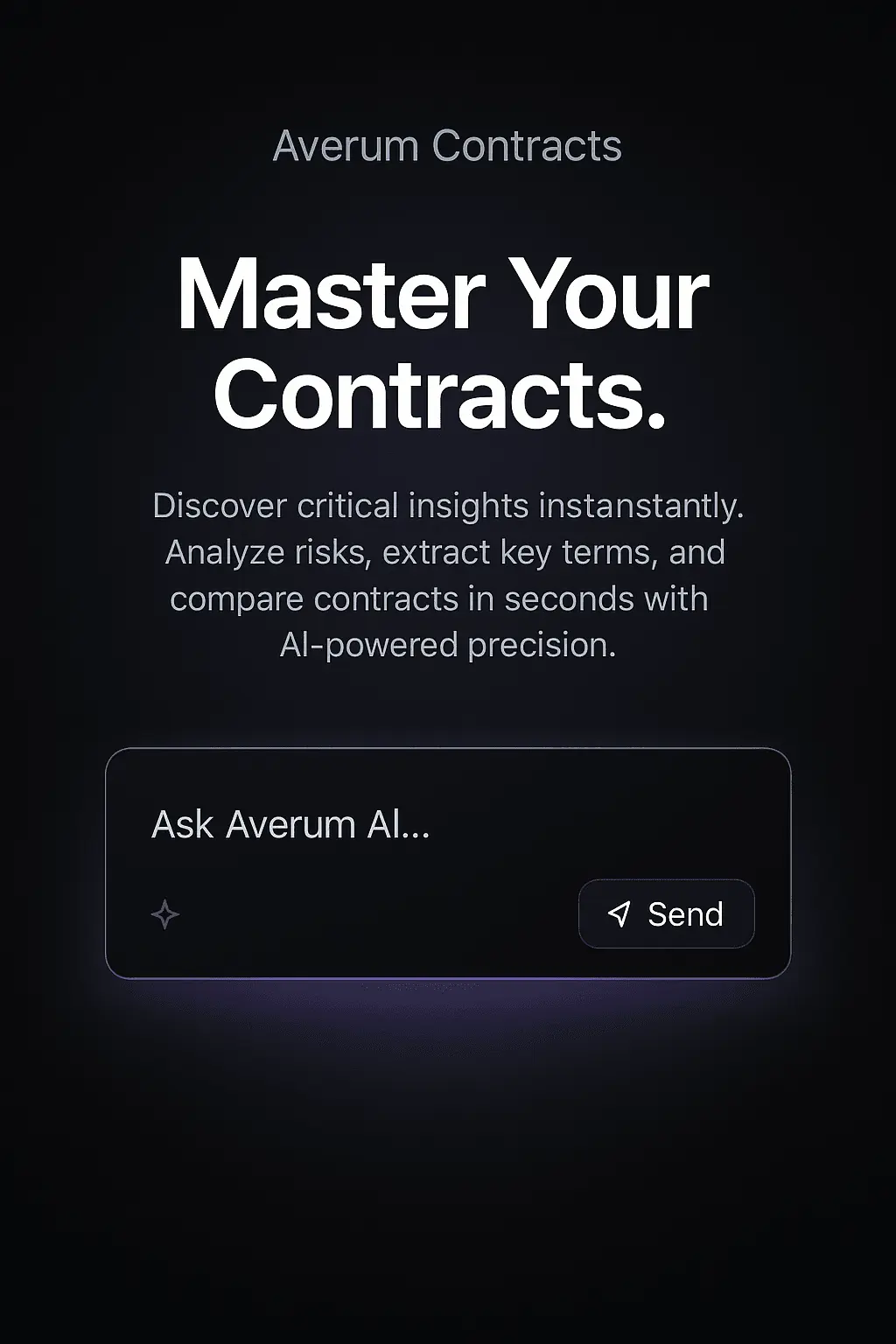 Screenshot 3 of Averum Contracts | AI-Powered Contract