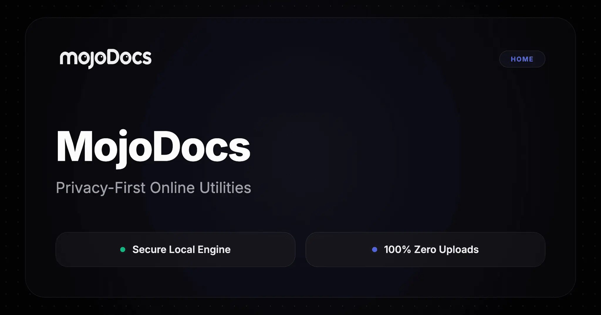 Screenshot 1 of MojoDocs