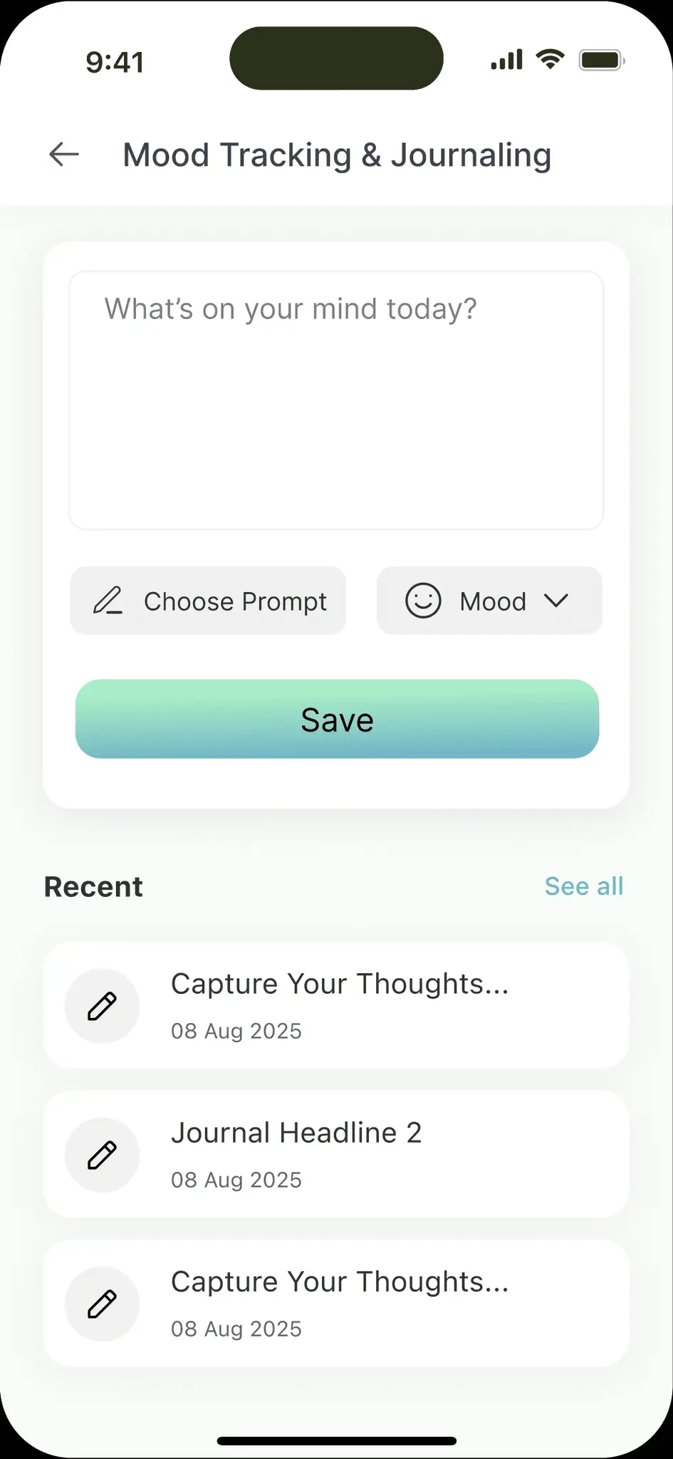 Screenshot 5 of therappai – Your personal AI therapist