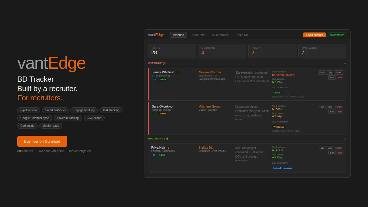 Screenshot 1 of vantEdge