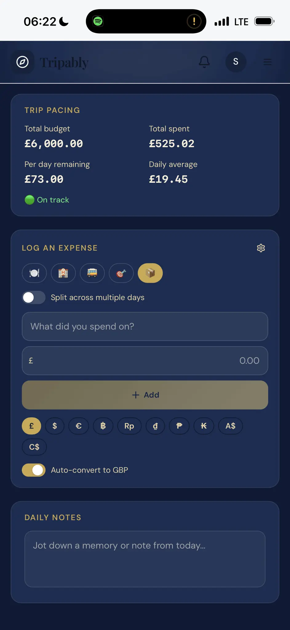Screenshot 5 of Tripably