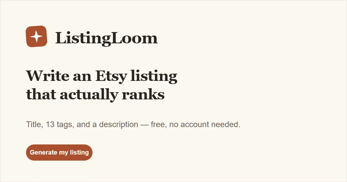 Screenshot 1 of ListingLoom