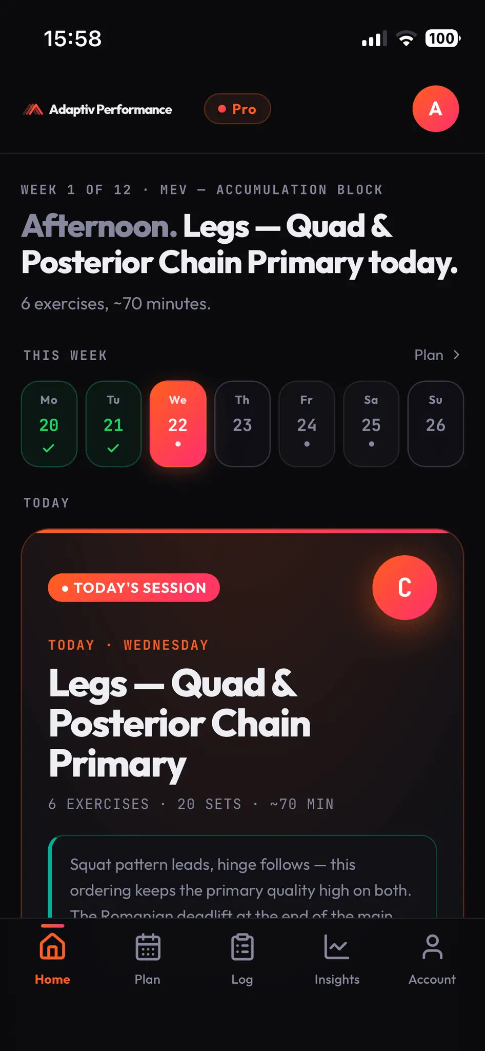 Screenshot 5 of Adaptiv Performance