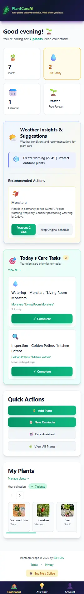Screenshot 4 of PlantCareAI