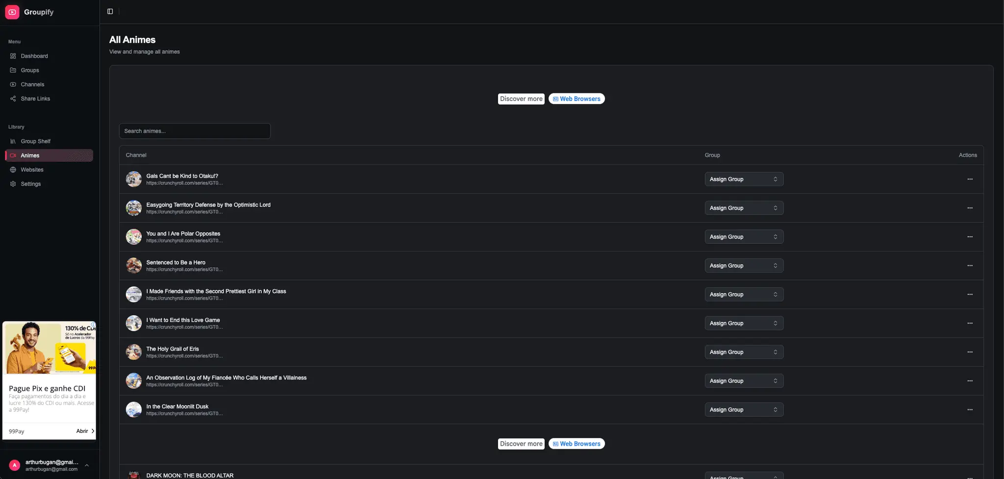 Screenshot 2 of Groupify