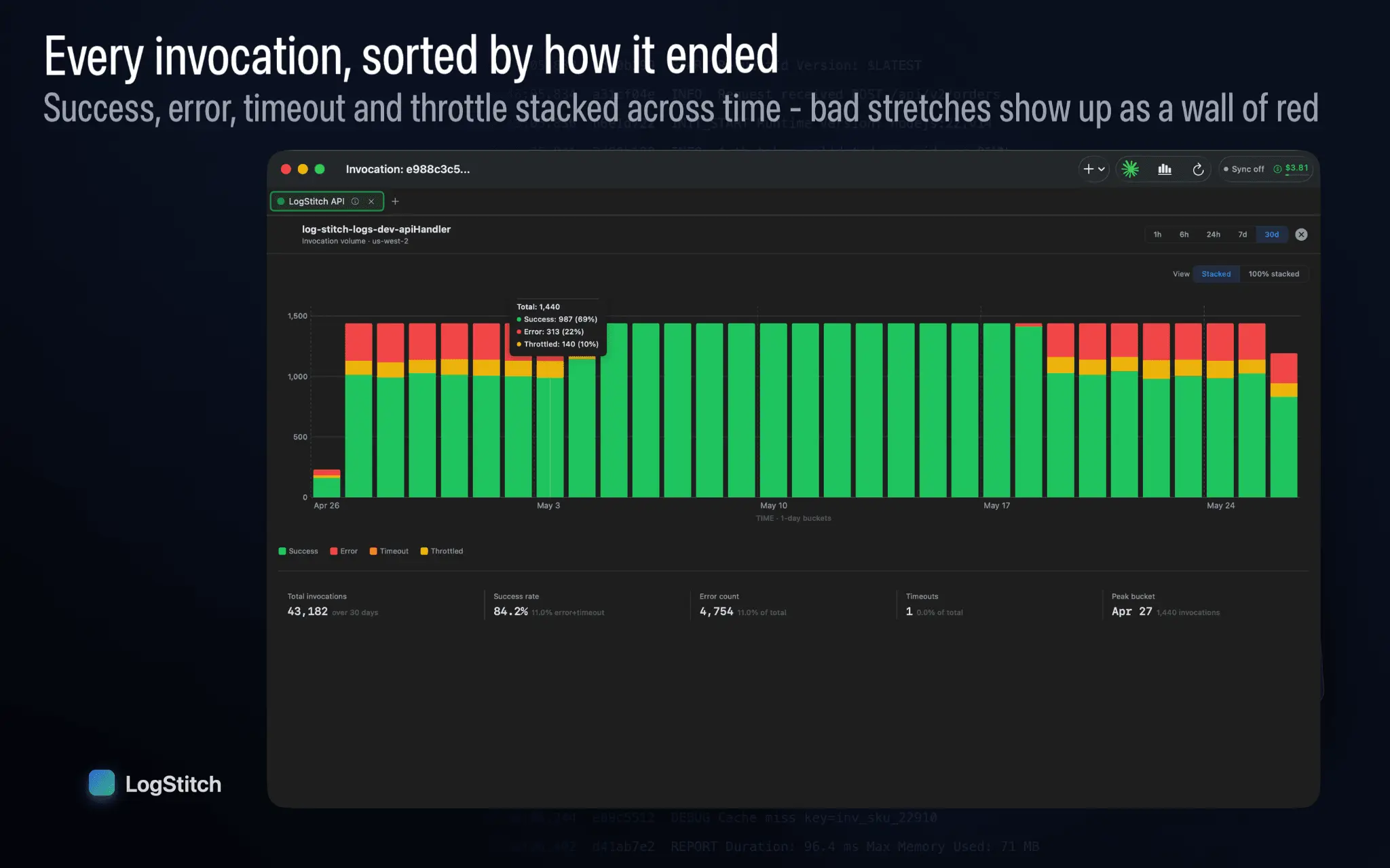 Screenshot 8 of LogStitch