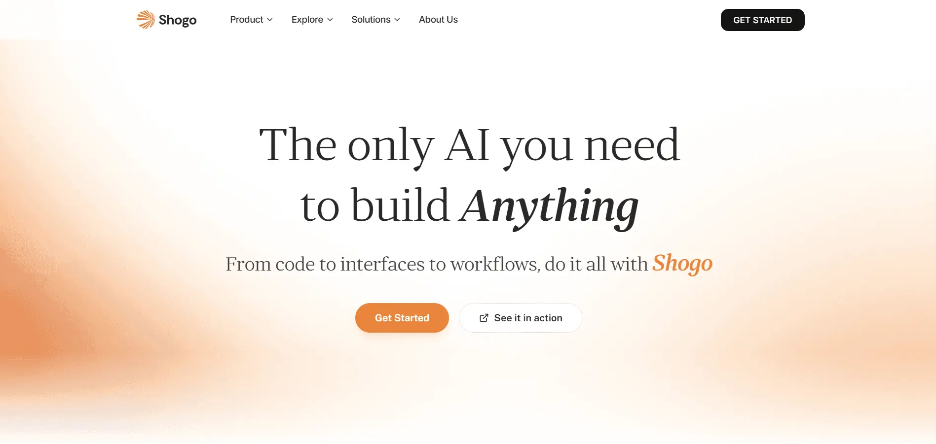 Screenshot 1 of Shogo AI