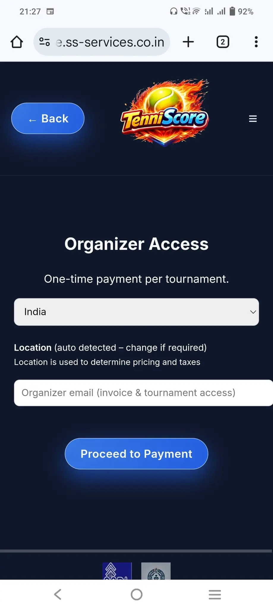 Screenshot 2 of TenniScore