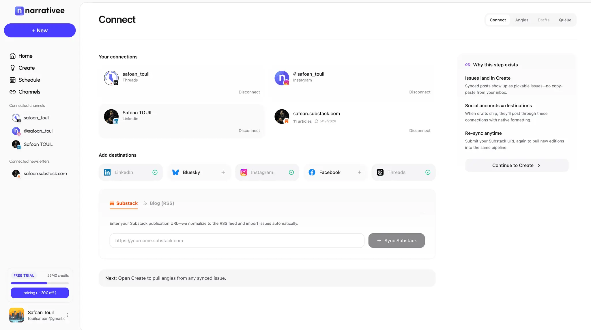 Screenshot 4 of Narrativee
