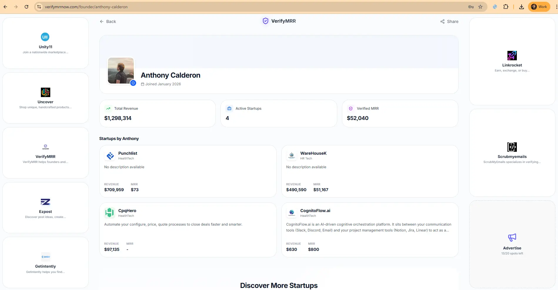 Screenshot 4 of VerifyMRR