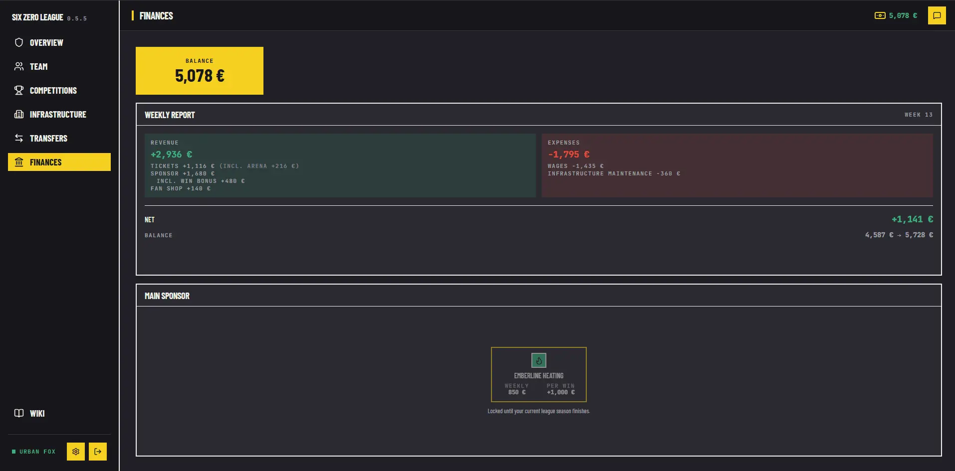 Screenshot 7 of Six Zero League