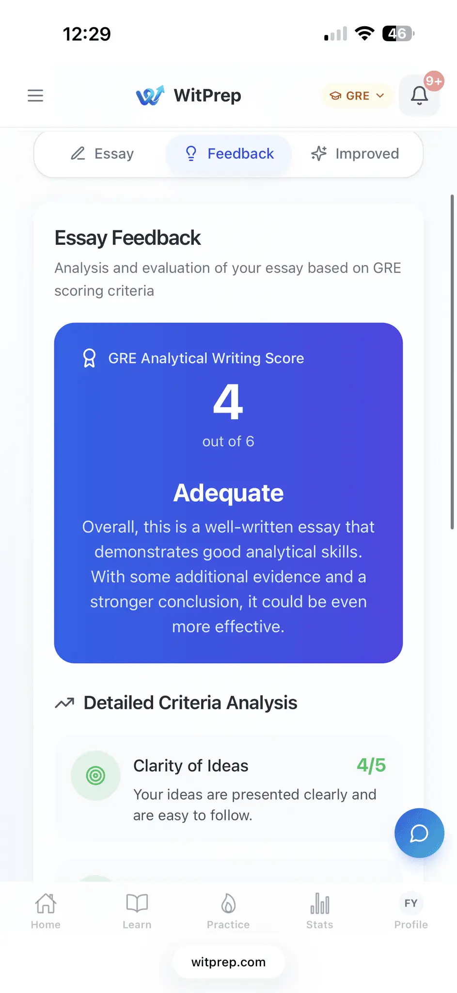 Screenshot 3 of WitPrep