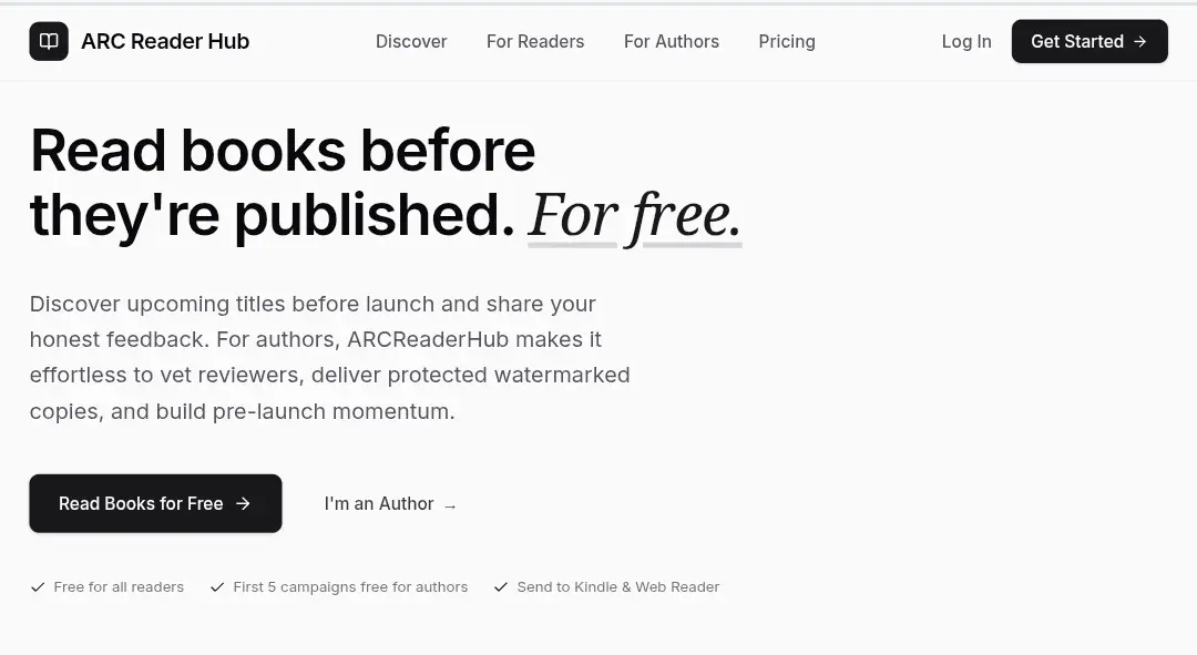 Screenshot 1 of ARCReaderHub