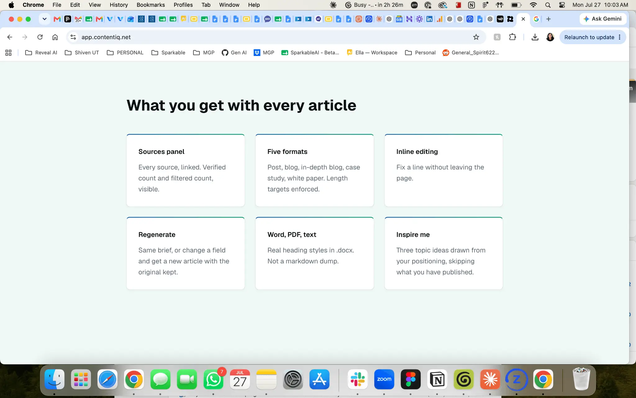 Screenshot 3 of ContentIQ