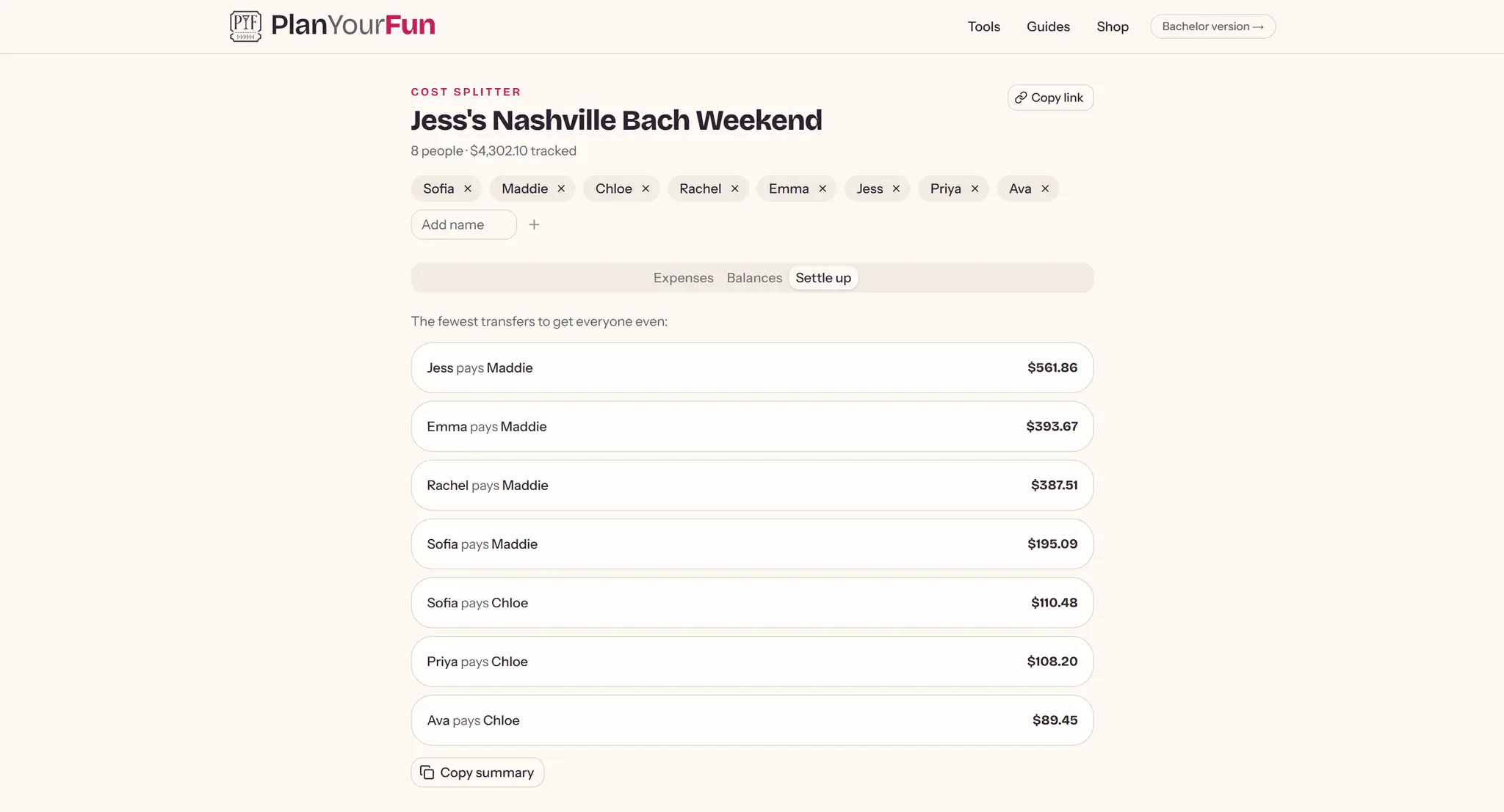 Screenshot 2 of PlanYourFun
