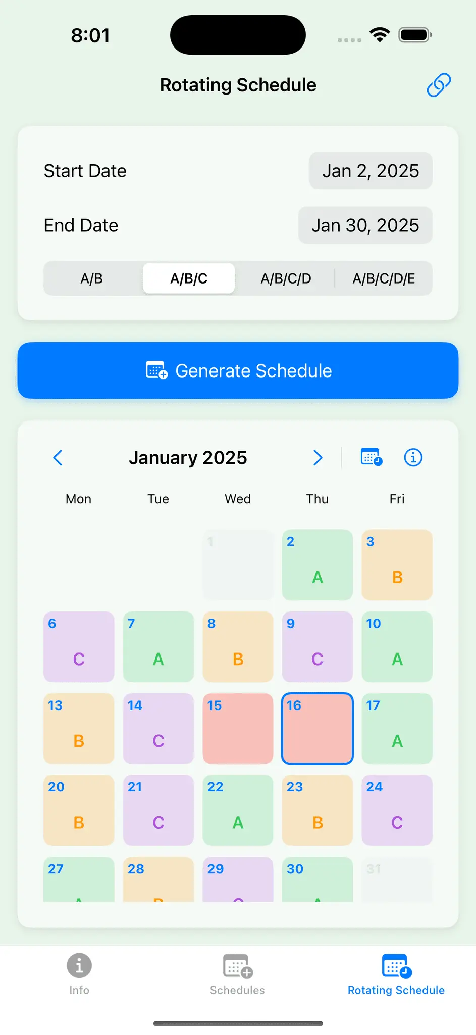 Screenshot 4 of iSchedulEDU