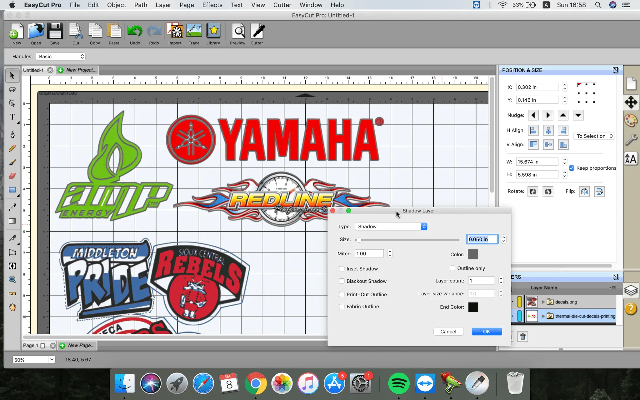 Screenshot 1 of EasyCut Pro - cutting potter software