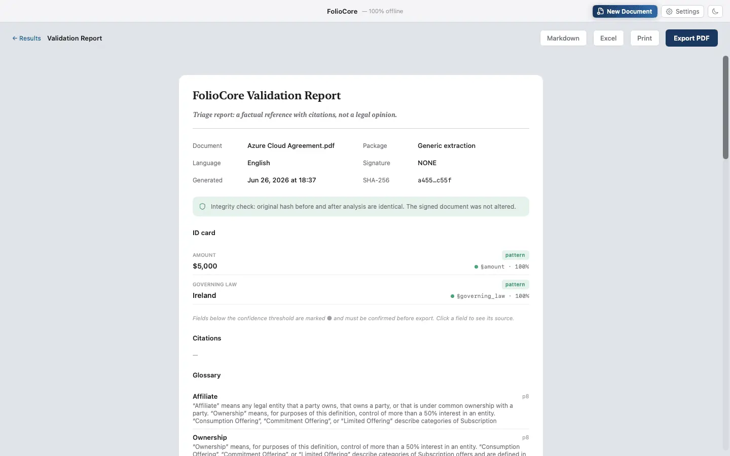 Screenshot 4 of FolioCore