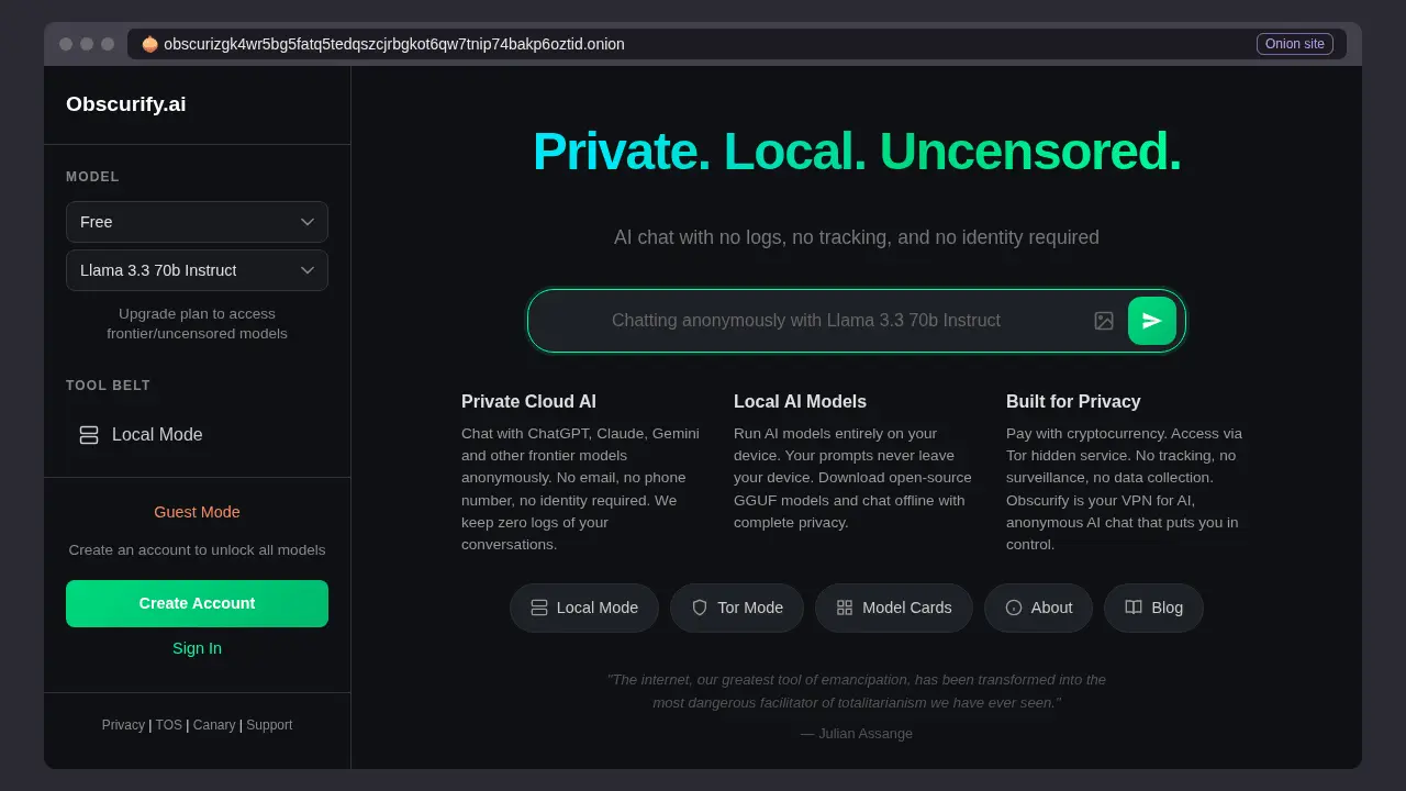 Screenshot 5 of Obscurify.ai