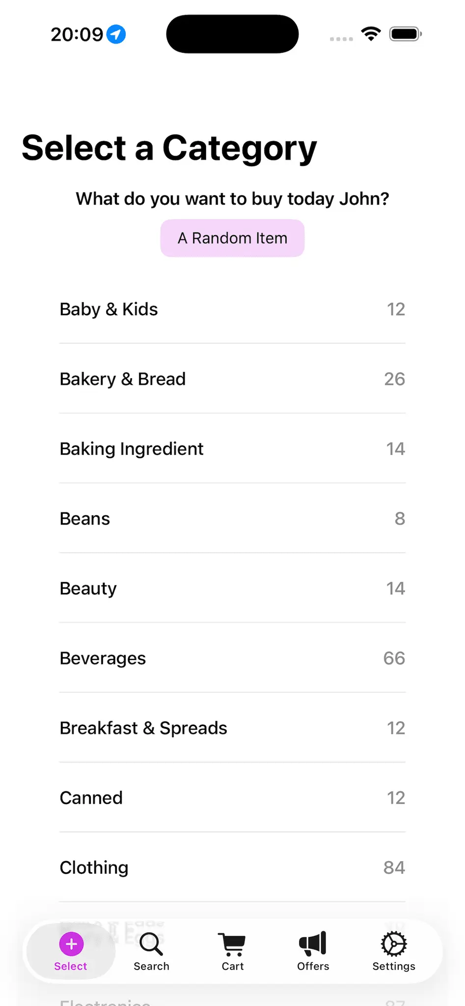 Screenshot 1 of TrolleyApplication
