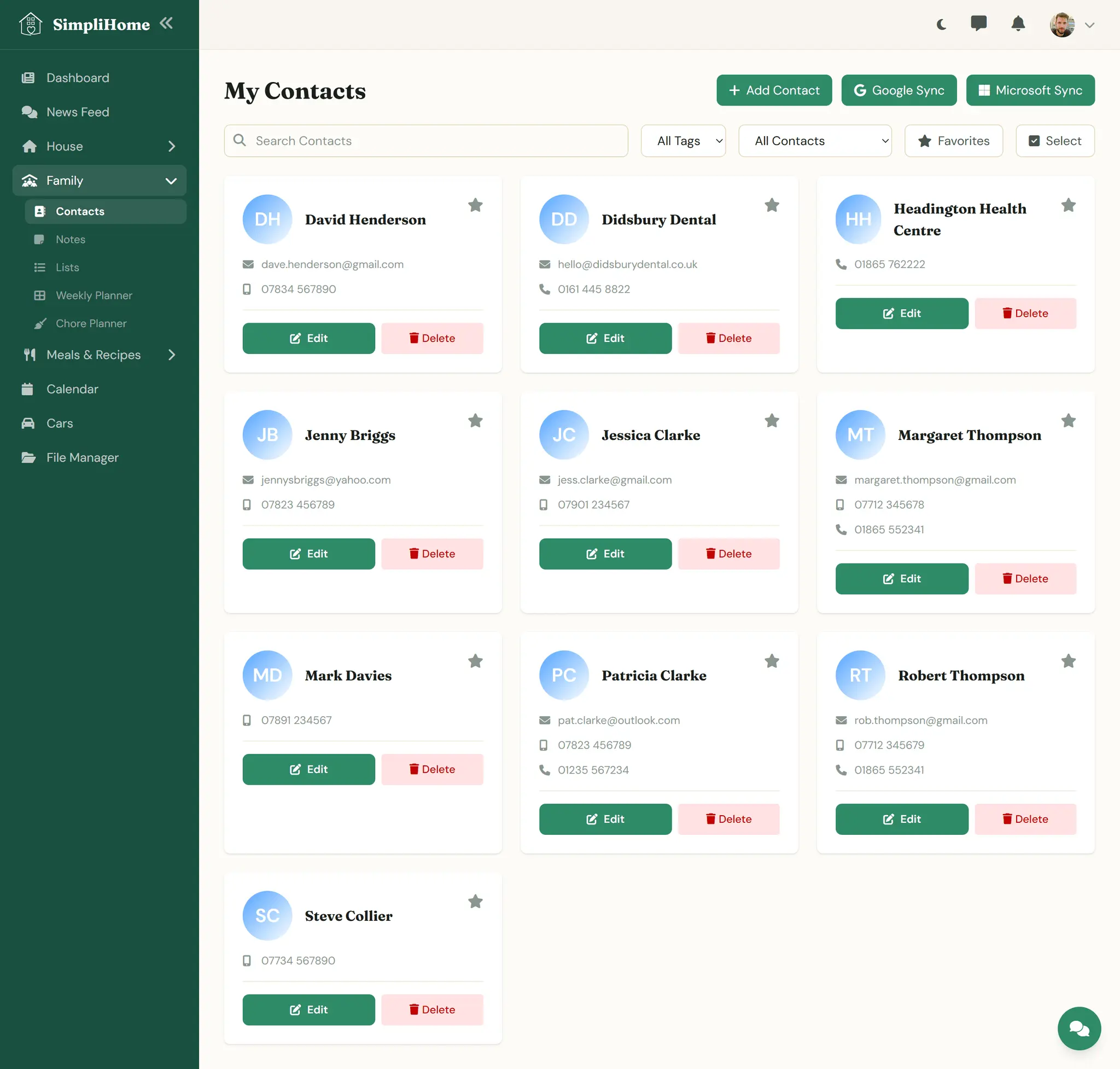 Screenshot 1 of SimpliHome
