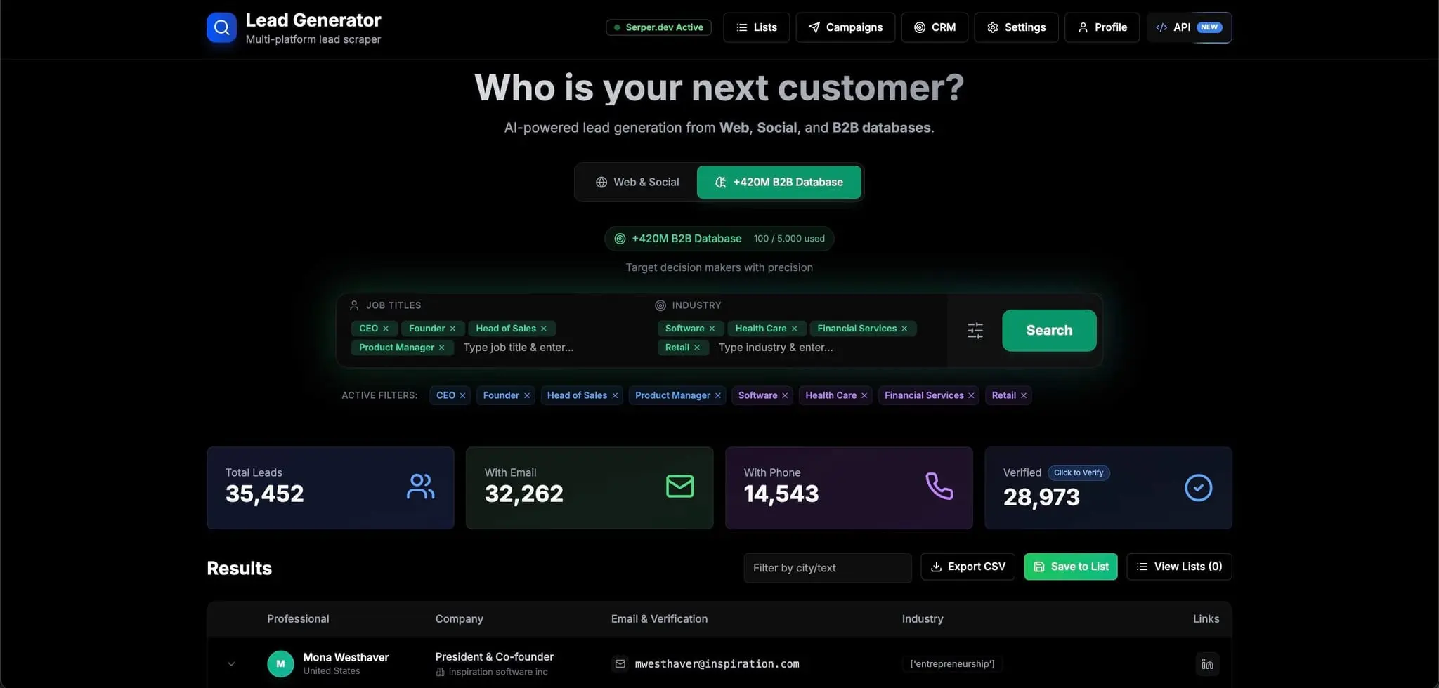 Screenshot 1 of Getlead